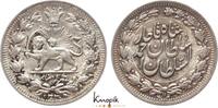 1000 Dinars (1 Kran) AH 1330 (1911) Iran Sultan Ahmad Shah 1909-1925 AD. vorzüglich-Stempelglanz