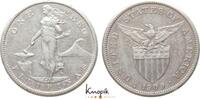 Peso 1909  S Philippinen US Administration 1898-1946. sehr schön