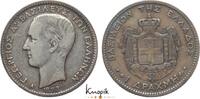 Griechenland 1 Drachme George I. 1863-1913. -