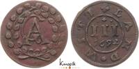 Mecklenburg-Güstrow 3 Pfennig (Witten) Gustav Adolf 1636-1695. -