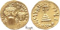 Byzanz Solidus 641-668 n. Chr. Constans II., mit Constantinus IV. 641-66... 930.97 &pound;  +  8.46 &pound; shipping