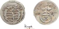 Sachsen-Coburg Dreier Albrecht III. 1680-1699. -