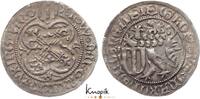 Sachsen-Kurfürstentum seit 1423 Schildgroschen Kurfürst Friedrich II. und Wilhelm III. 1440-1464. -