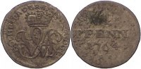 Paderborn, Bistum 6 Pfennig Wilhelm Anton von Asseburg 1763-1782. -