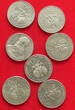 COLLECTION LOT POLAND 100 ZLOTYCH 7PC 82G DIV.