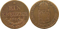 HAUS HABSBURG KREUZER 1816 B FRANZ II. 1792-1835 S 6.94 £  +  5.20 £ shipping