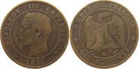 FRANCE 10 CENTIMES Napoleon III. (1852-1870) -