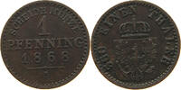 BRANDENBURG PREUSSEN PFENNIG 1868 A Wilhelm I. (1861-1888) S-SS 5.21 £  +  5.20 £ shipping