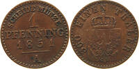 BRANDENBURG PREUSSEN PFENNIG Friedrich Wilhelm IV. (1840-1861) -