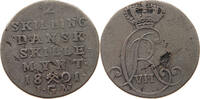 DENMARK 2 SKILLING Christian VII. 1766-1808 -