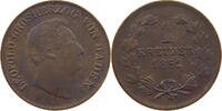 BADEN DURLACH KREUZER Leopold Großherzog (1830-1852) -