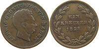 BADEN DURLACH KREUZER Ludwig (1818-1830) -