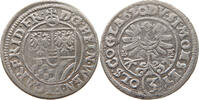 SCHLESIEN MÜNSTERBERG ÖLS 3 KREUZER Heinrich Wenzel Karl Friedrich (1617-1639) -