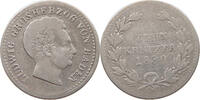BADEN DURLACH 10 KREUZER Ludwig 1818-1830. -