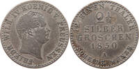 BRANDENBURG PREUSSEN 2 1/2 SILBERGROSCHEN Friedrich Wilhelm IV. (1840-1861) -