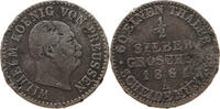 BRANDENBURG PREUSSEN 1/2 SILBERGROSCHEN Wilhelm I. (1861-1888) -