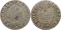 HAUS HABSBURG 3 KREUZER Ferdinand II. 1619-1637. -