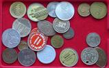 EUROPE JETONS TOKENS COLLECTION LOT JETONS 24PC 122G -