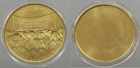 DDR MEDAILLE 5 MARK MONTAGMARSCH LEIPZIG 1989 -