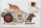 BRD NUMISBRIEF / STATIONERY PFENNIG GLÜCKSBRIEF -