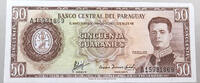 PARAGUAY 50 GUARANIES -