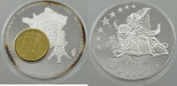 FRANCE MEDAL EUROPEAN CURRENCY -