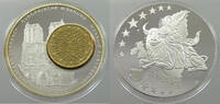 FRANCE MEDAL EUROPEAN CURRENCY -