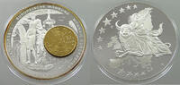 GREECE MEDAL EUROPEAN CURRENCY -