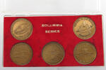UNITED STATES OF AMERICA SET MOON LANDING COLUMBIA SERIES -