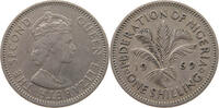 NIGERIA SHILLING Elizabeth II. (1952-2022) -