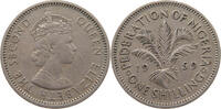 NIGERIA SHILLING Elizabeth II. (1952-2022) -