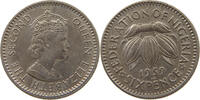 NIGERIA SIXPENCE Elizabeth II. (1952-2022) -