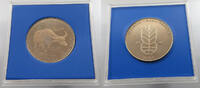 BRD MEDAILLE DEUTSCHER WELTHUNGERHILFE BONN -