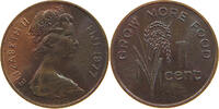 FIJI CENT Elizabeth II. (1952-2022) FAO -