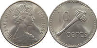 FIJI 10 CENTS Elizabeth II. (1952-2022) -