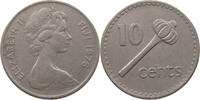 FIJI 10 CENTS Elizabeth II. (1952-2022) -