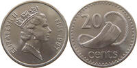 FIJI 20 CENTS Elizabeth II. (1952-2022) -