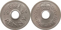 FIJI PENNY Elizabeth II. (1952-2022) -