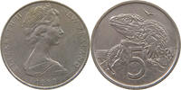 NEW ZEALAND 5 CENTS 1980 Elizabeth II. (1952-2022) SS 3.47 £  +  5.20 £ shipping