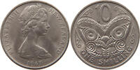 NEW ZEALAND SHILLING Elizabeth II. (1952-2022) -