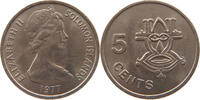 SOLOMON ISLANDS 5 CENTS Elizabeth II. (1952-2022) -
