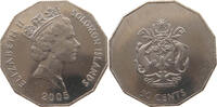 SOLOMON ISLANDS 50 CENTS Elizabeth II. (1952-2022) -