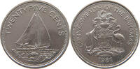 BAHAMAS 25 CENTS -