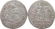 Haus Habsburg 3 Kreuzer Leopold I. (1657-1705) -