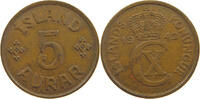 ICELAND 5 AURAR 1942 SS 6.94 £  +  5.20 £ shipping