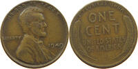 UNITED STATES OF AMERICA CENT 1949 LINCOLN WHEAT S 4.32 £  +  5.18 £ shipping