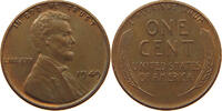 UNITED STATES OF AMERICA CENT 1949 LINCOLN WHEAT SS+ 4.33 £  +  5.19 £ shipping