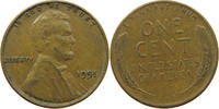 UNITED STATES OF AMERICA CENT 1951 LINCOLN WHEAT SS 4.33 £  +  5.19 £ shipping
