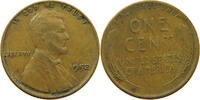 UNITED STATES OF AMERICA CENT 1952 LINCOLN WHEAT SS 4.33 £  +  5.19 £ shipping
