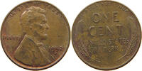 UNITED STATES OF AMERICA CENT 1952 D LINCOLN WHEAT SS 4.33 £  +  5.19 £ shipping